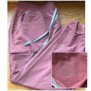 Figs Mauve Scrub Pants